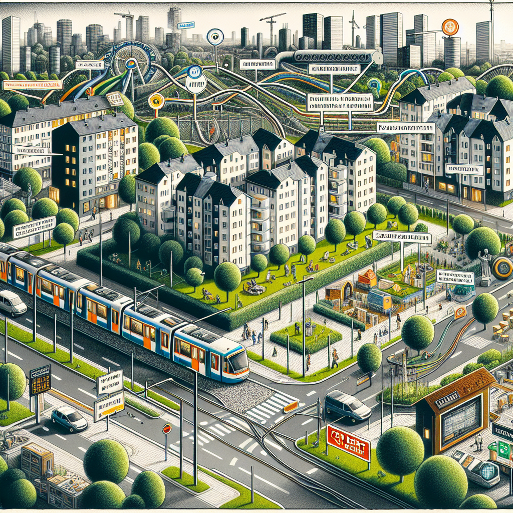 Einfluss der Infrastruktur auf Mietspiegel in Köln Seeberg
